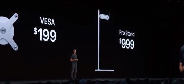 How Much Apple Mac Pro Stand Cost $999 ?