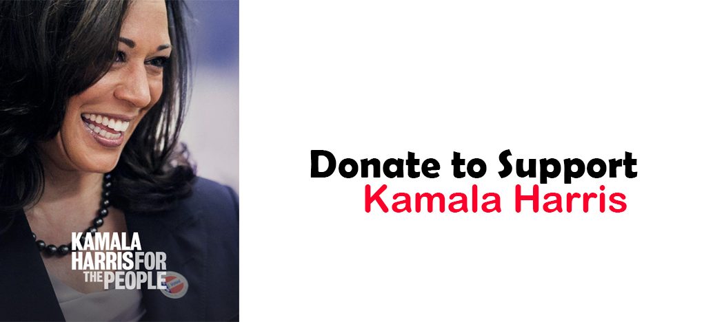 Donate and stand with kamala harris because she refuses to take donation from PACs