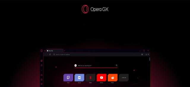 Opera GX - Mortal tech