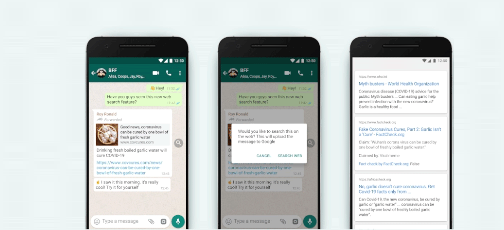 WhatsApp new feature Verify Forwarded Messages