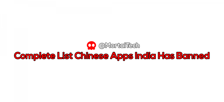 Complete Chinese App list India banned