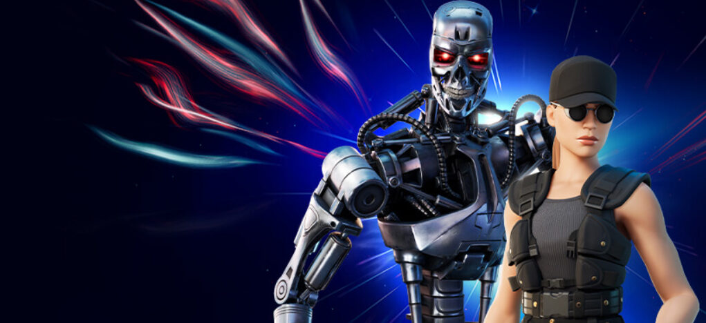 Fortnite Terminator Update - Sarah Connor and T800 MortalTech