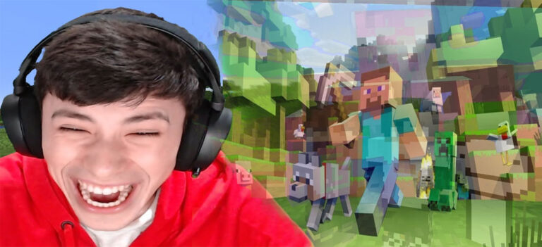 Minecraft if you laugh you lose challenge with friends