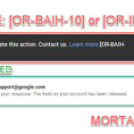 How to Fix [OR-BAIH-10] or [OR-IEH-01] in Google AdSense MORTALTECH
