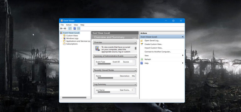 How to Use Event Viewer to Find Errors in Windows 11